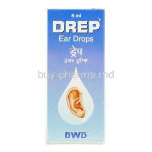 Drep Ear Drops box