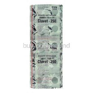 Clavet, Generic Synulox , Amoxicillin/ Clavulanate packaging