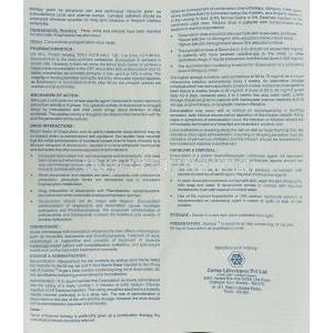 Zuvidox, Generic Doxil; Rubex, Doxorubicin  injection information sheet 2