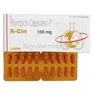 R-Cin, Generic  Rifadin,   Rifampicin 300 Mg Capsules (Lupin)