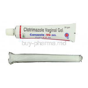Canazole-VG, Generic Clonea, Clotrimazole Vaginal Gel and applicator