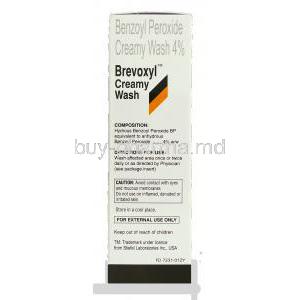 Brevoxyl Creamy Wash composition