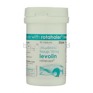 Levolin, Generic Xopenex, Levosalbutamol Rotacaps container