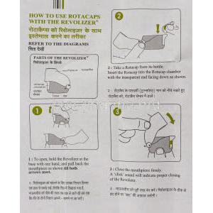 Levolin, Generic Xopenex, Levosalbutamol Rotacaps information sheet 1