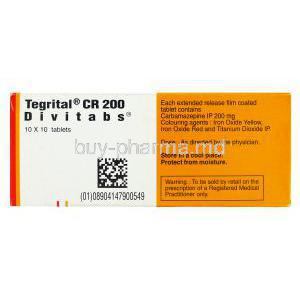 TEGRITAL CR 200 mg box