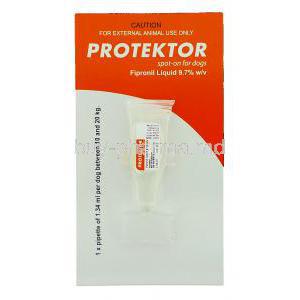 Protektor Spot-On, Generic Frontline Plus, Fipronil Liquid pipette