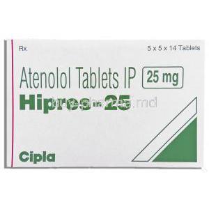 Hipres, Generic  Tenoretic,  Atenolol 25 Mg Tablet (Cipla)