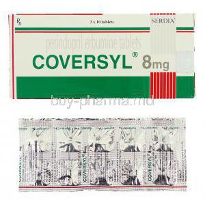 Coversyl, Generic  Aceon, Perindopril 8 mg