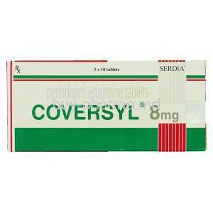 Coversyl, Generic  Aceon, Perindopril 8 mg box