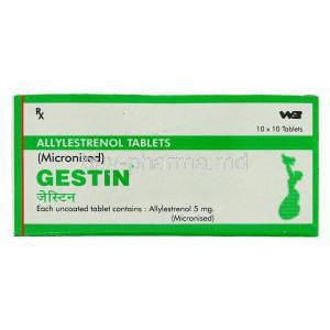 Gestin, Allylestrenol 5 mg