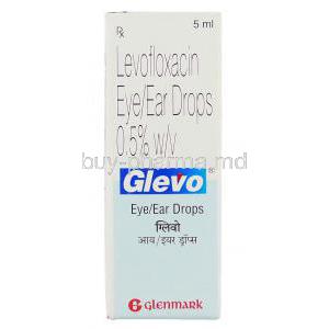 Glevo, Levofloxacin  0.5% w/v 5 ml Eye/ Ear Drops (Majesta)