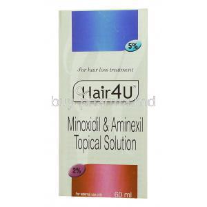 Hair4u, Minoxidil / Aminexil 2%