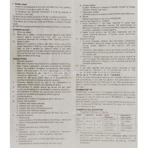 Mitomycin-C, Generic Mitozytrex/ Mutamycin, Mitomycin injection information sheet 2