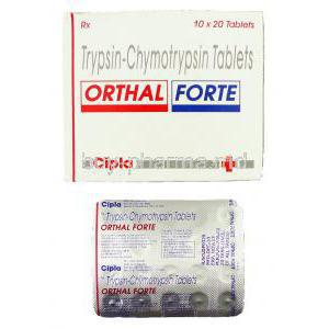 Orthal Forte, Trypsin Chymotrypsin