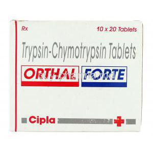 Orthal Forte, Trypsin Chymotrypsin box