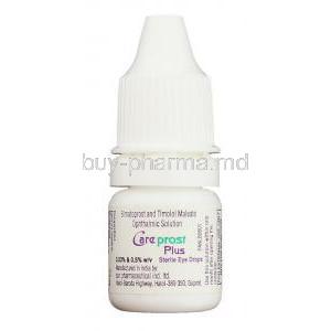 Careprost Plus, Generic Ganfort, Bimatoprost/ Timolol Eye Drop bottle
