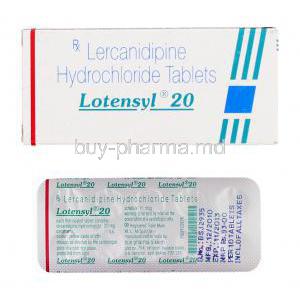 Lotensyl, Lercanidipine 20 mg