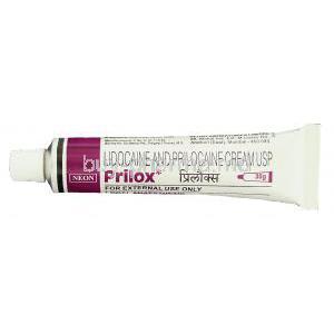 Prilox, Generic Emla,  Lidocaine/ Prilocaine Cream tube
