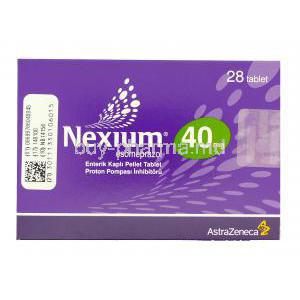 Nexium 40 mg box