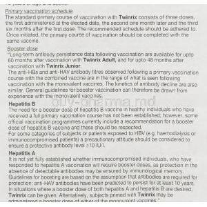 Twinrix Syringe Information Sheet 3