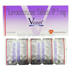 Vozet, Levocetirizine