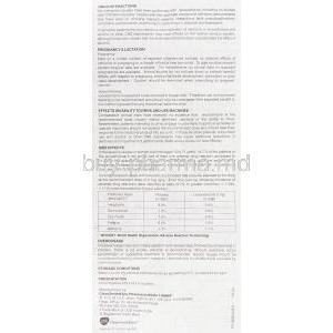 Vozet , Levocetirizine 5 mg information sheet 2