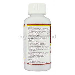 Tefrosol Forte, Generic Heptaved Syrup, Herbal Liver Tonic information