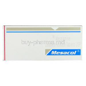 Mesacol, Generic Asacol, Mesalazine 400 mg box