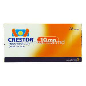 Crestor 10 mg box