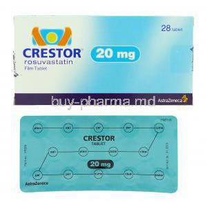 Crestor,Rosuvastatin  20 mg