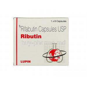 Ributin, Generic Mycobutin, Rifabutin 150 mg Lupin