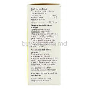 Clinvet , Generic Antirobe/ Cleocin Oral Solution