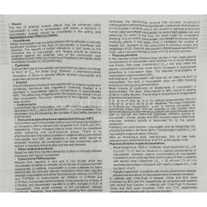 Rosuvas, Generic  Crestor, Rosuvastatin  information sheet 5