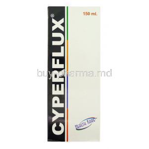 Cyperflux , Generic Nix , Permethrin, Shampoo box