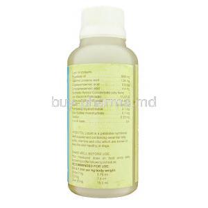 Fatsvitol Liquid (Pet Health Supplement) container information