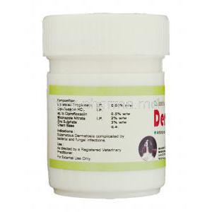 Dermiheal, Miconazole Nitrate 2%/ Ciprofloxacin HCl 0.1 %/ Clobetasol propionate 0.025 % Ointment container information