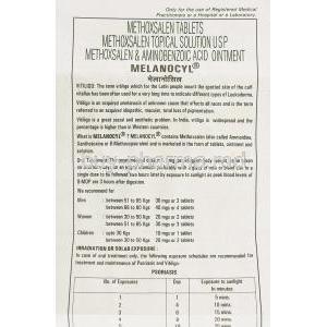 Melanocyl Solution information sheet 1