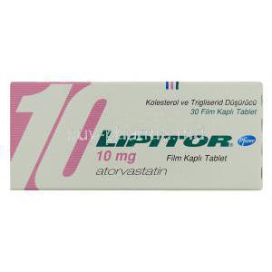 Lipitor 10 mg box