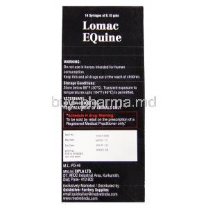 Generic Gastrogard. Lomac Equine Omperazole  Oral Paste Cipla