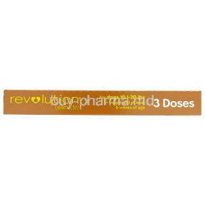 Revolution for Dog 120mg/ml 0.5ml Spot on for Small Dog (10.1 -20lbs) x 3 Doses