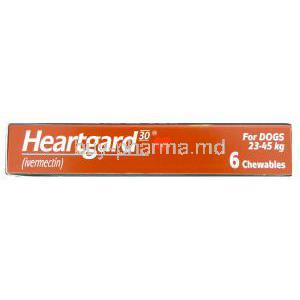 Heartgard 30 Chewable 272mcg large Dog (23-45kg) 6 chewables