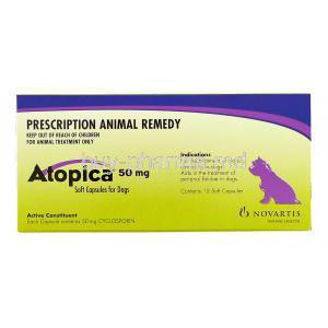 Atopica 50 mg box