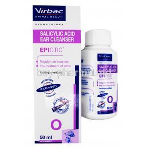 Epi-Otic Ear Cleanser for Dogs & Cats, Salicylic Acid