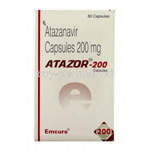 Atazor, Generic Reyataz, Atazanavir 200 mg Emcure
