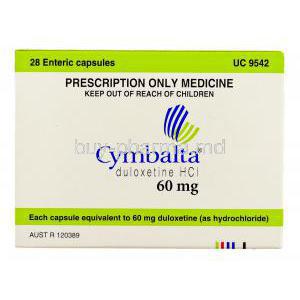 Cymbalta 60 mg box