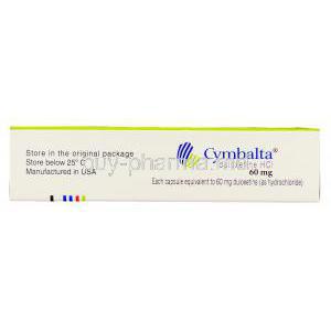 Cymbalta 60 mg storage condition