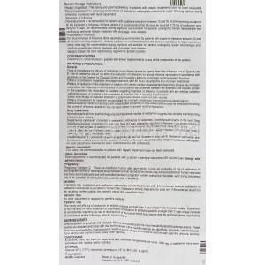 Antiflu, Generic Tamiflu, Oseltamivir 75 mg information sheet 2