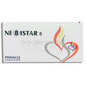 Nebistar, Generic Nebilet,  Nebivolol 5 Mg Tablet (Lupin Ltd)
