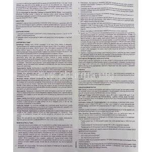 Kemocarb, Generic Paraplatin, Carboplatin Injection  information sheet 2