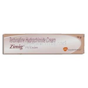 Zimig, Terbinafine  1% 10 gm Cream